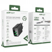 Мережевий зарядний пристрій ACEFAST A86 12W (USB-A+USB-A) dual port charger Black (6974316283270)