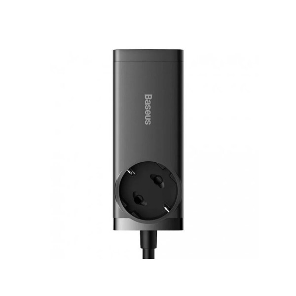 Мережевий зарядний пристрій Baseus GaN3 Pro Desktop Powerstrip AC+2U+2C 100W EU Чорний (With Mini Білий Cable Type-C to Type-C 100W(20V/5A) 1m Чорний）
