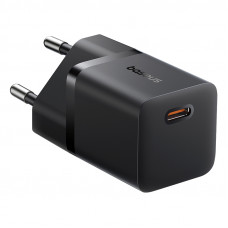 Мережевий зарядний пристрій Baseus GaN5 Fast Charger (mini) 1C 25W EU Cluster Black (P10110909113-00)