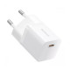 Мережевий зарядний пристрій Baseus GaN5 Fast Charger (mini) 1C 25W EU Moon Білий