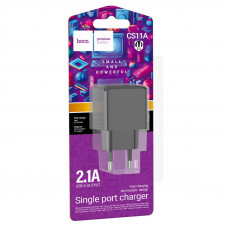 Мережевий зарядний пристрій HOCO CS11A Ocean single port charger Black (6942007603546)