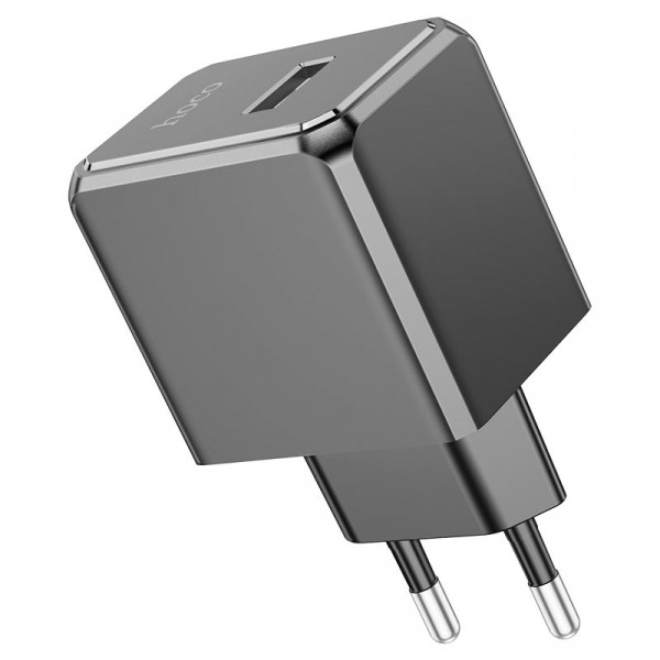Мережевий зарядний пристрій HOCO CS11A Ocean single port charger Black (6942007603546)