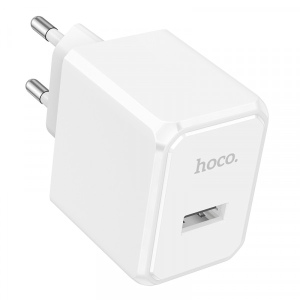 Мережевий зарядний пристрій HOCO CS11A Ocean single port charger White (6942007603553)