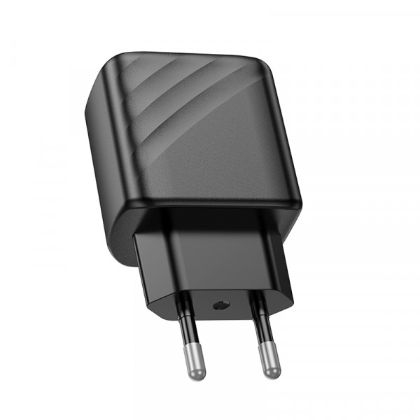 Мережевий зарядний пристрій HOCO CS22A Value single port PD30W charger Чорний