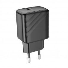 Мережевий зарядний пристрій HOCO CS22A Value single port PD30W charger Чорний