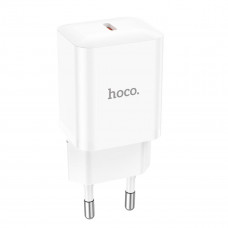 Мережевий зарядний пристрій HOCO N27 Innovative single port PD20W charger Білий