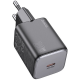 Мережевий зарядний пристрій HOCO N40 Mighty single port PD20W charger Чорний