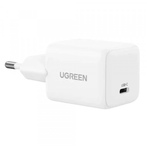 Мережевий зарядний пристрій UGREEN 20W USB-C GaN Fast Charger EU (UGR-55554)