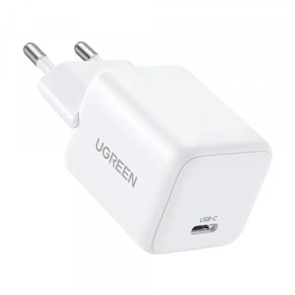 Мережевий зарядний пристрій UGREEN 20W USB-C GaN Fast Charger EU (UGR-55554)