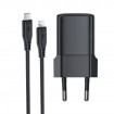 Мережевий зарядний пристрій з кабелем ACEFAST A118 PD30W mini GaN USB-C fast charger set (P16) Black (6974316285182)