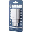 Мережевий зарядний пристрій з кабелем REMAX Jane Series QC3.0+PD 20W GaN Fast Charger set c-l RP-U37 EU-White (6954851244783)