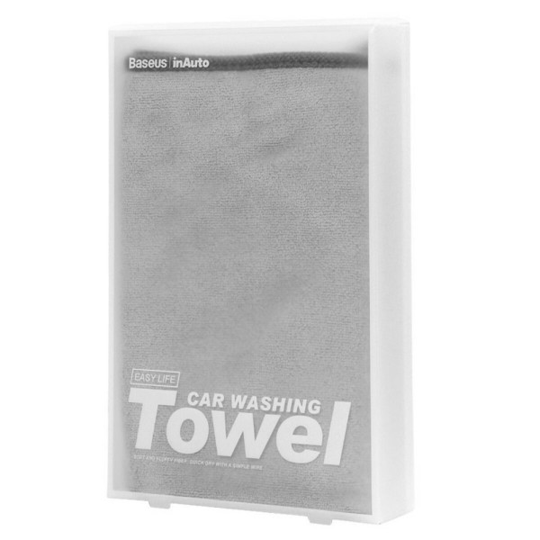 Мікрофібра Baseus Easy life car washing towel（40*40сm Two pack）Grey