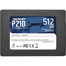 Накопичувач SSD Patriot P210 512GB 2.5" 7mm SATAIII 3D QLC (P210S512G25)