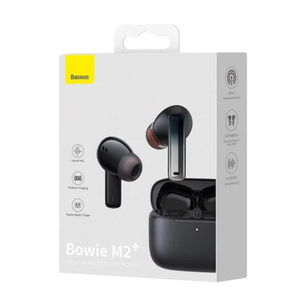 Навушники Baseus True Wireless Earphones Bowie M2+ Чорний