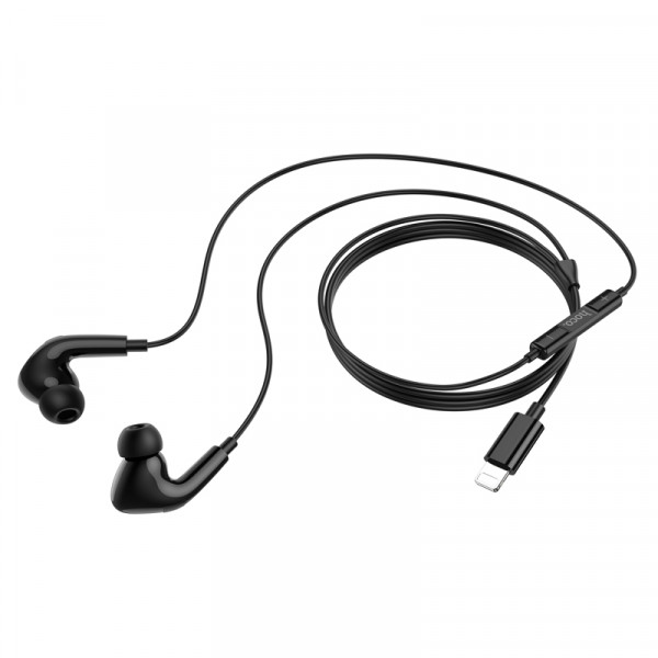 Навушники дротові HOCO M111 Pro Primero digital headset (Lightning) Black (6942007606653)