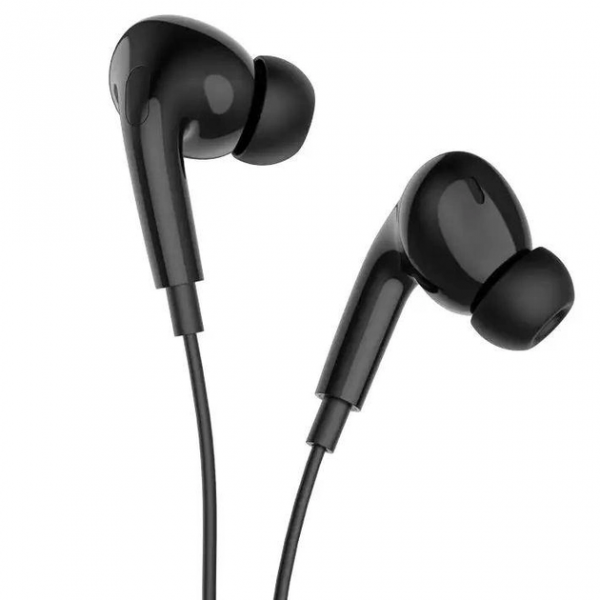 Навушники HOCO M101 Pro Crystal sound Type-C wire-controlled digital earphones with microphone Black (6931474782397)