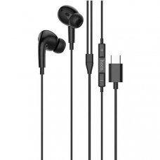 Навушники HOCO M101 Pro Crystal sound Type-C wire-controlled digital earphones with microphone Black (6931474782397)