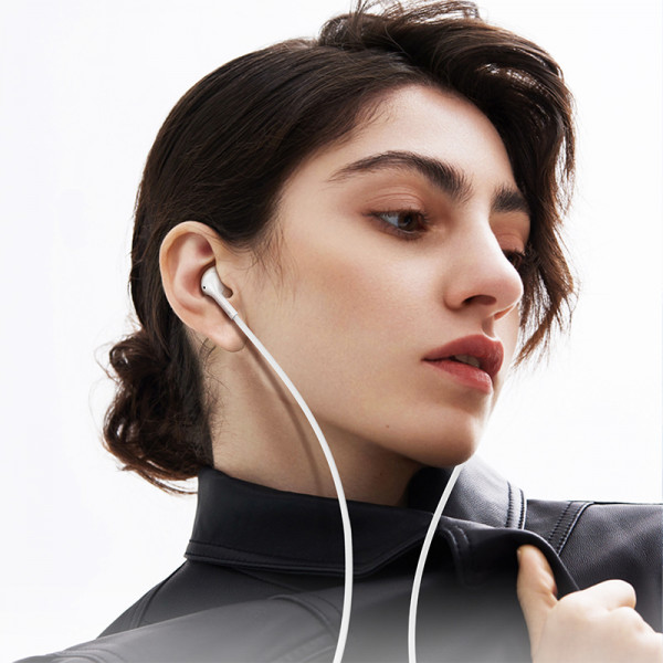 Навушники HOCO M115 Sagacious universal earphones with microphone iP White (6942007640015)