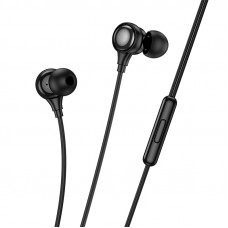 Навушники HOCO M116 Benevolent universal digital earphones with microphone iP Black (6942007644952)