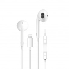 Навушники WIWU Lightning Wired Earphone EB302 (bluetoothe mode) White (6973218933054)