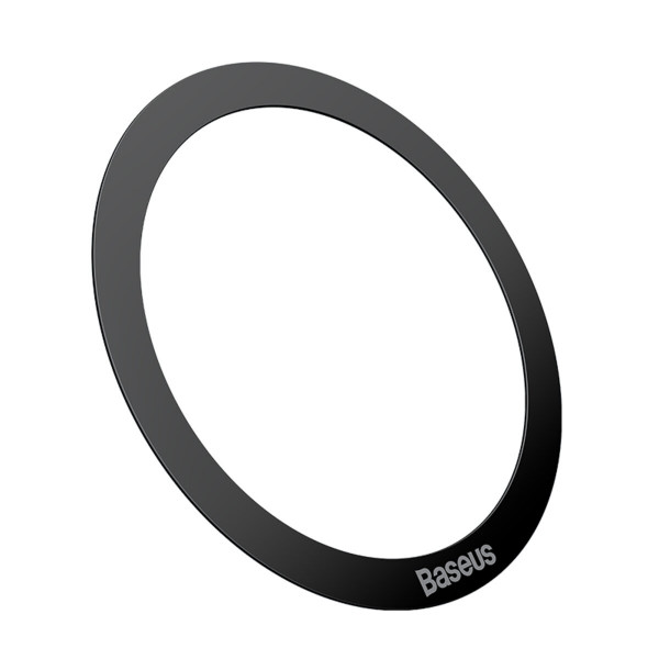 Пластина для магнітного тримача Baseus Halo Series Magnetic Metal Ring（2pcs/pack）Black