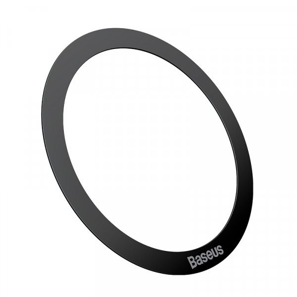 Пластина для магнітного тримача Baseus Halo Series Magnetic Metal Ring（2pcs/pack）Black (PCCH000001)