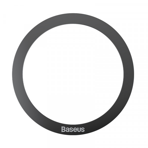 Пластина для магнітного тримача Baseus Halo Series Magnetic Metal Ring（2pcs/pack）Black (PCCH000001)