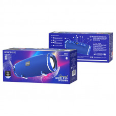 Портативна колонка BOROFONE BR3 Rich sound sports wireless speaker Blue