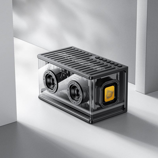 Портативна колонка HOCO BS62 Flash cold energy 2.1 desktop BT speaker Чорний
