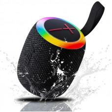Портативна колонка REMAX RB-M81 Party Light Portable Wireless Speaker, 7W, Black (6972174156316)