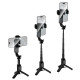 Селфі-монопод HOCO K90 Feliz single-axis live broadcast holder Black (6942007673204)