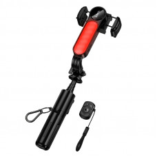 Селфі-монопод HOCO K90 Feliz single-axis live broadcast holder Black (6942007673204)