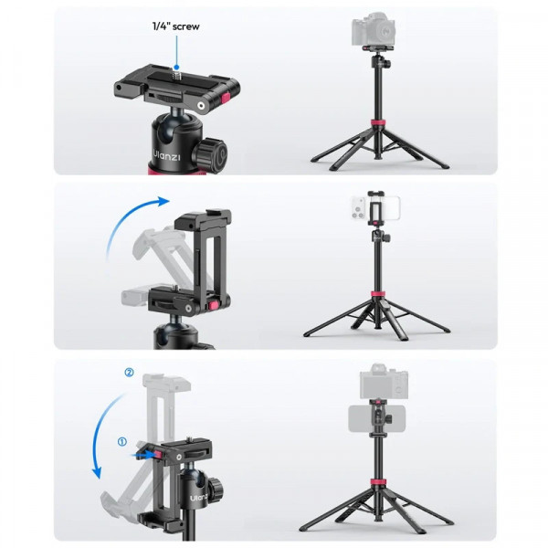 Штатив Ulanzi MT-44 B 2-in-1 Selfie Stick Tripod (S056)
