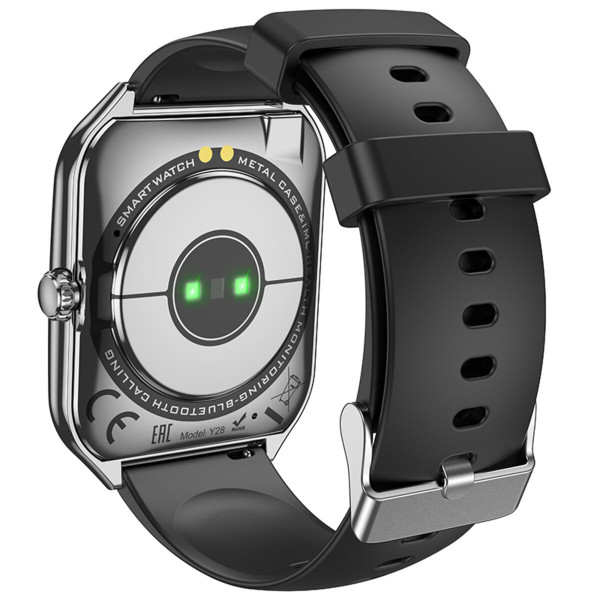 Смарт-годинник HOCO Y28 AMOLED Smart sports watch (call version) Black