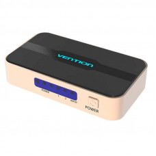 Сплітер Vention 1 In 2 Out HDMI Splitter 4K 30Hz Gold Aluminum Alloy Type EU Standard (ACBG0-EU)