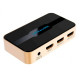 Сплітер Vention 1 In 2 Out HDMI Splitter 4K 30Hz Gold Aluminum Alloy Type EU Standard (ACBG0-EU)