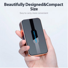 Сплітер Vention 1 In 2 Out HDMI Splitter 4K 30Hz Gold Aluminum Alloy Type EU Standard (ACBG0-EU)