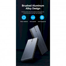 Сплітер Vention 4K 1x8 HDMI Splitter Чорний Aluminum Alloy Type EU Standard