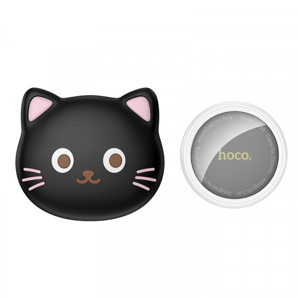 Трекер HOCO E91D Tiger smart anti-lost device(cat collar type) Black (6942007666091)
