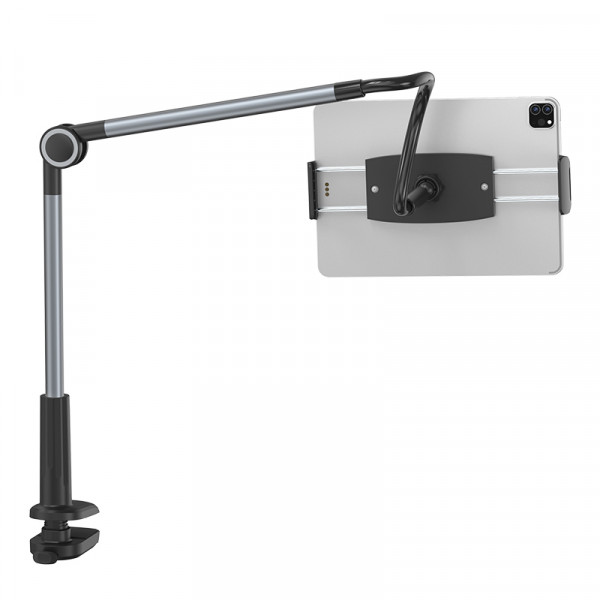 Тримач для планшету Baseus Otaku life rotary adjustment lazy holder Pro（Applicable for phone/ ipad) gray (LUZQ000013)