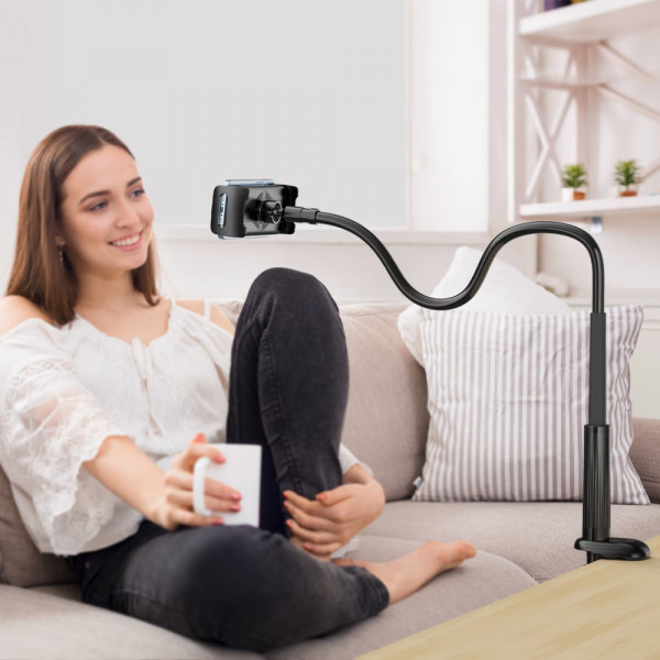 Тримач телефона ACEFAST E40 lazy holder Black (6974316286127)