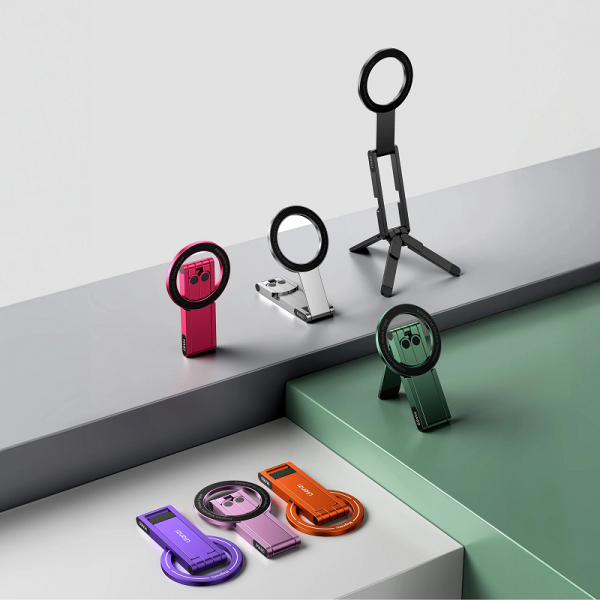 Тримач телефона Ulanzi MA60 Foldable Magnetic Phone Tripod (Purple) (S037)
