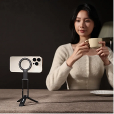 Тримач телефона Ulanzi MA60 Foldable Magnetic Phone Tripod (Purple) (S037)