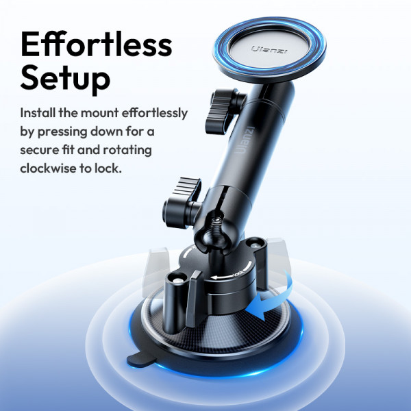 Тримач телефона Ulanzi ZJ06 Suction Cup Mount (T117)