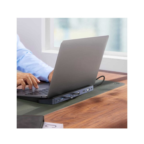 USB-хаб Baseus EliteJoy Gen2 11-Port Type-C HUB Adapter Dark gray