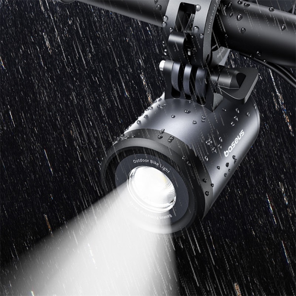 Велотримач для телефона Baseus PrimeTrip Series Dual-Color Bike Light 2-in-1 Set Cosmic Black