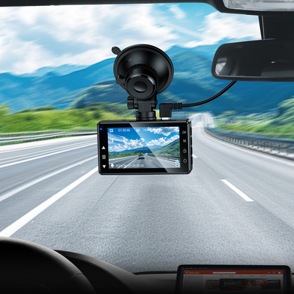 Відеореєстратор HOCO DV14 3-inch screen display driving recorder(720P) (6942007653961)