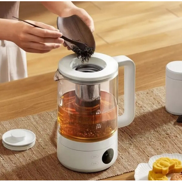 Заварювальний чайник Xiaomi Mijia Smart Multifunctional Health Kettle S1 + (перехідник на EU розетку)
