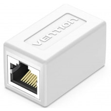 З'єднувач витої пари Vention Cat.6 FTP Keystone Jack Coupler Білий (IPVW0)