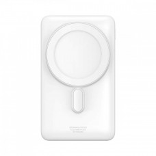 Зовнішній акумулятор Baseus Magnetic Bracket Wireless Fast Charge Power Bank 10000mAh 20W Білий (With cable Type-C to Type-C 60W（20V/3A)